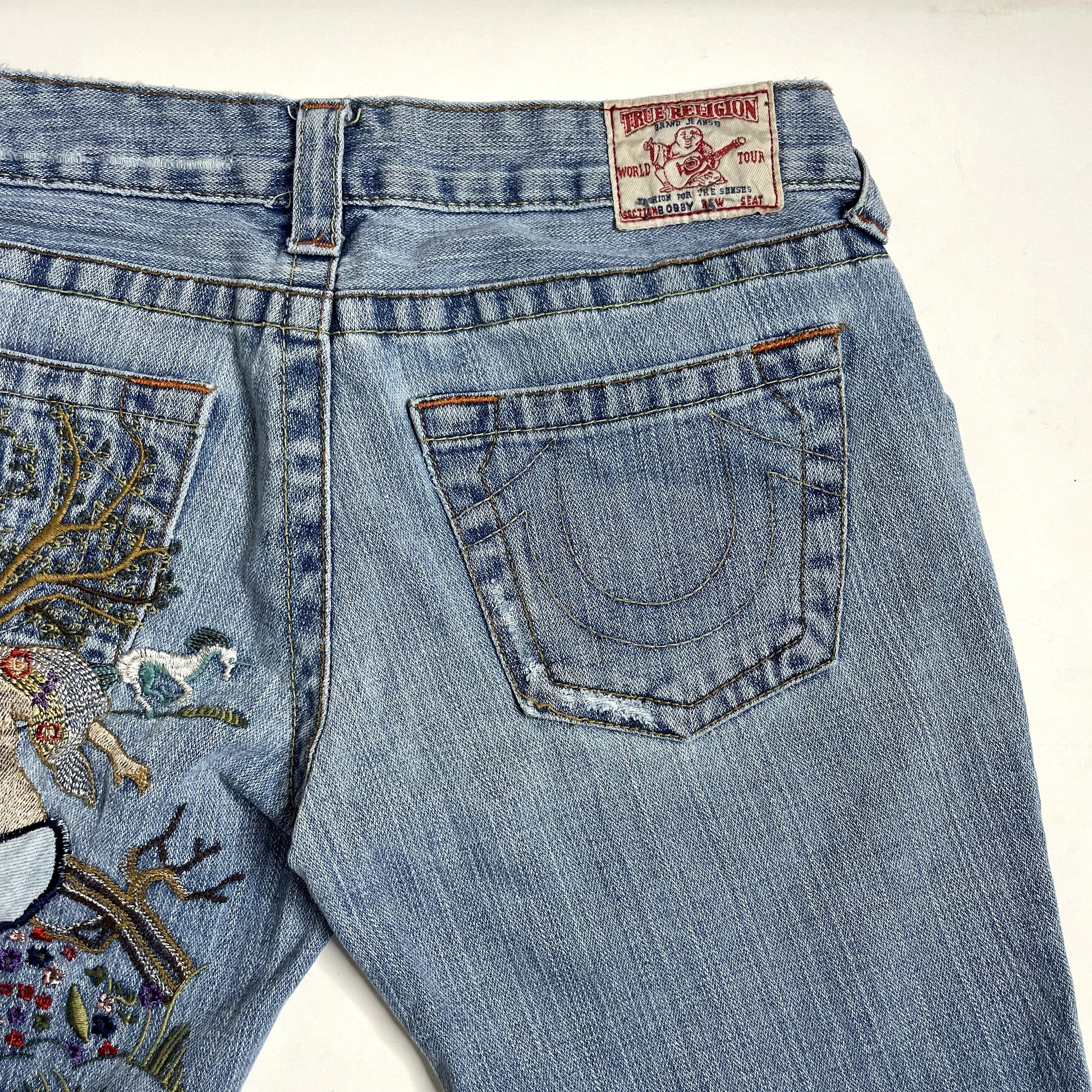 Vintage True Religion Denim Low Rise Jeans