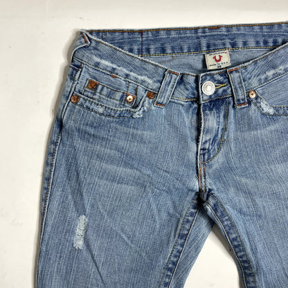 Vintage True Religion Denim Low Rise Jeans
