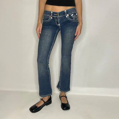 Vintage True Religion Denim Low Rise Jeans