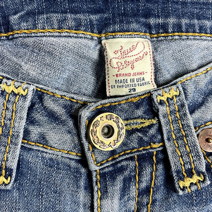 Vintage True Religion Denim Low Rise Jeans