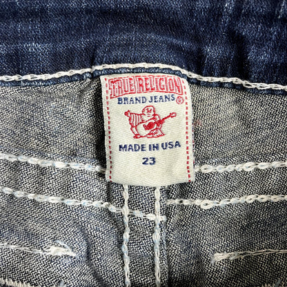 Vintage True Religion Denim Mini Skirt