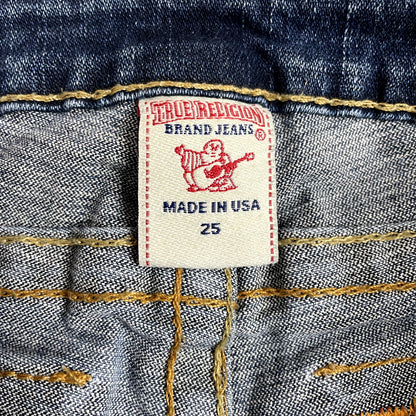 Vintage True Religion Denim Mini Skirt