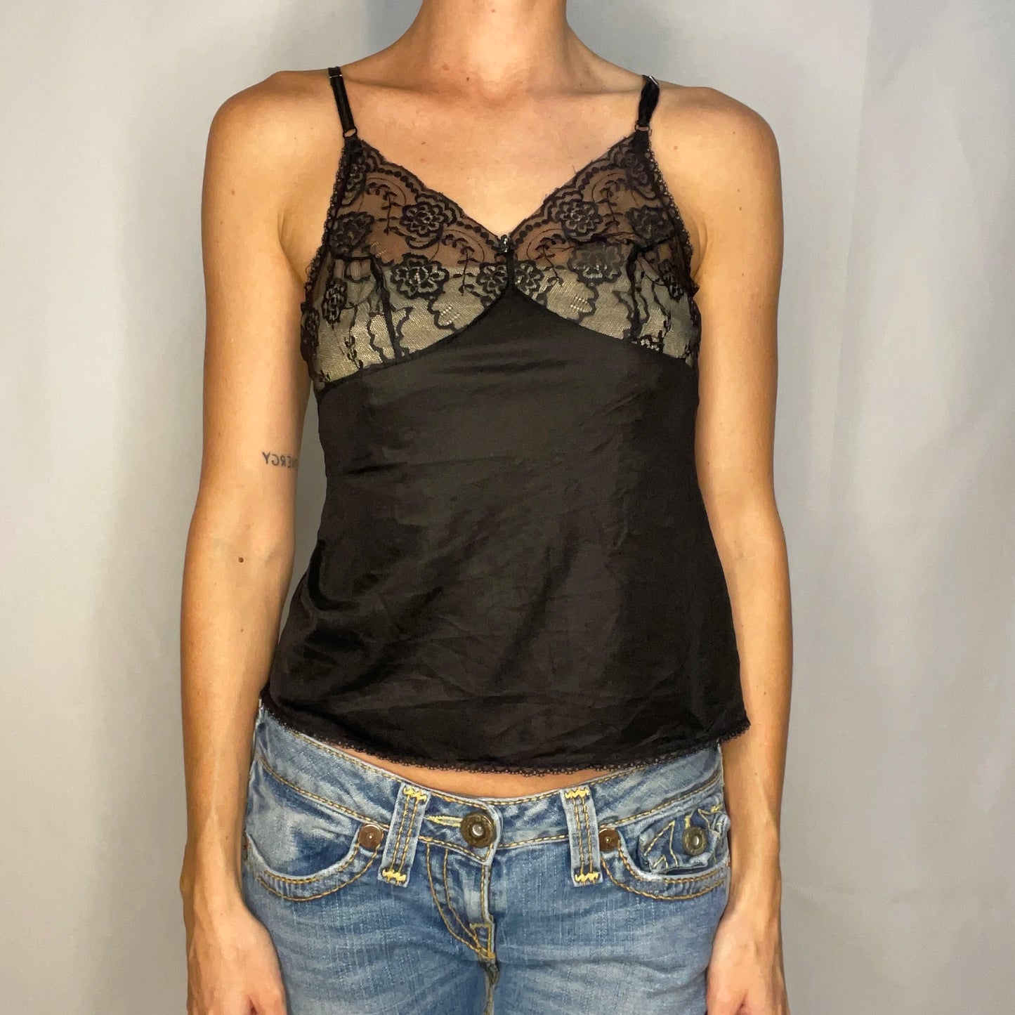 Vintage Black Camisole
