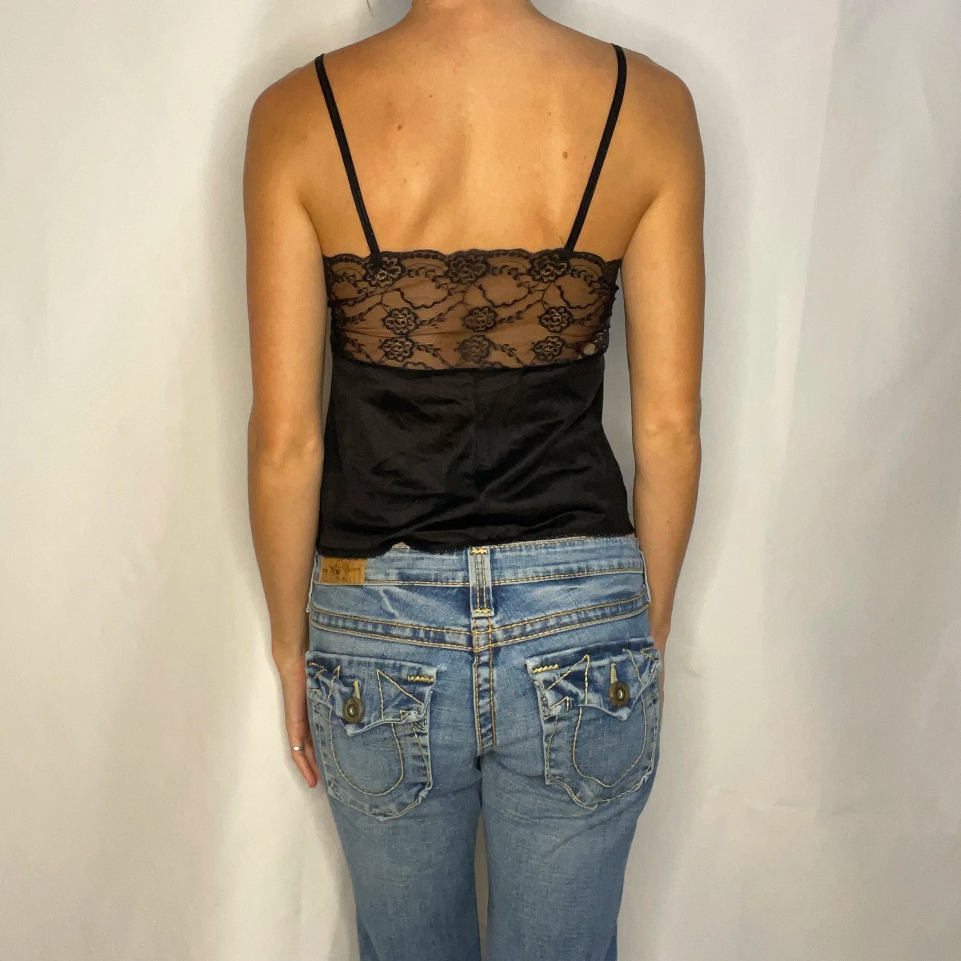 Vintage Black Camisole