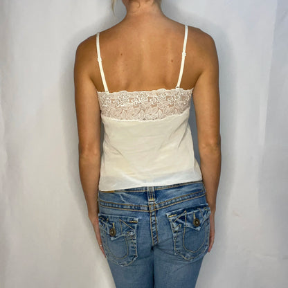 Vintage White Lace Top