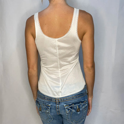 Vintage White Lace Top