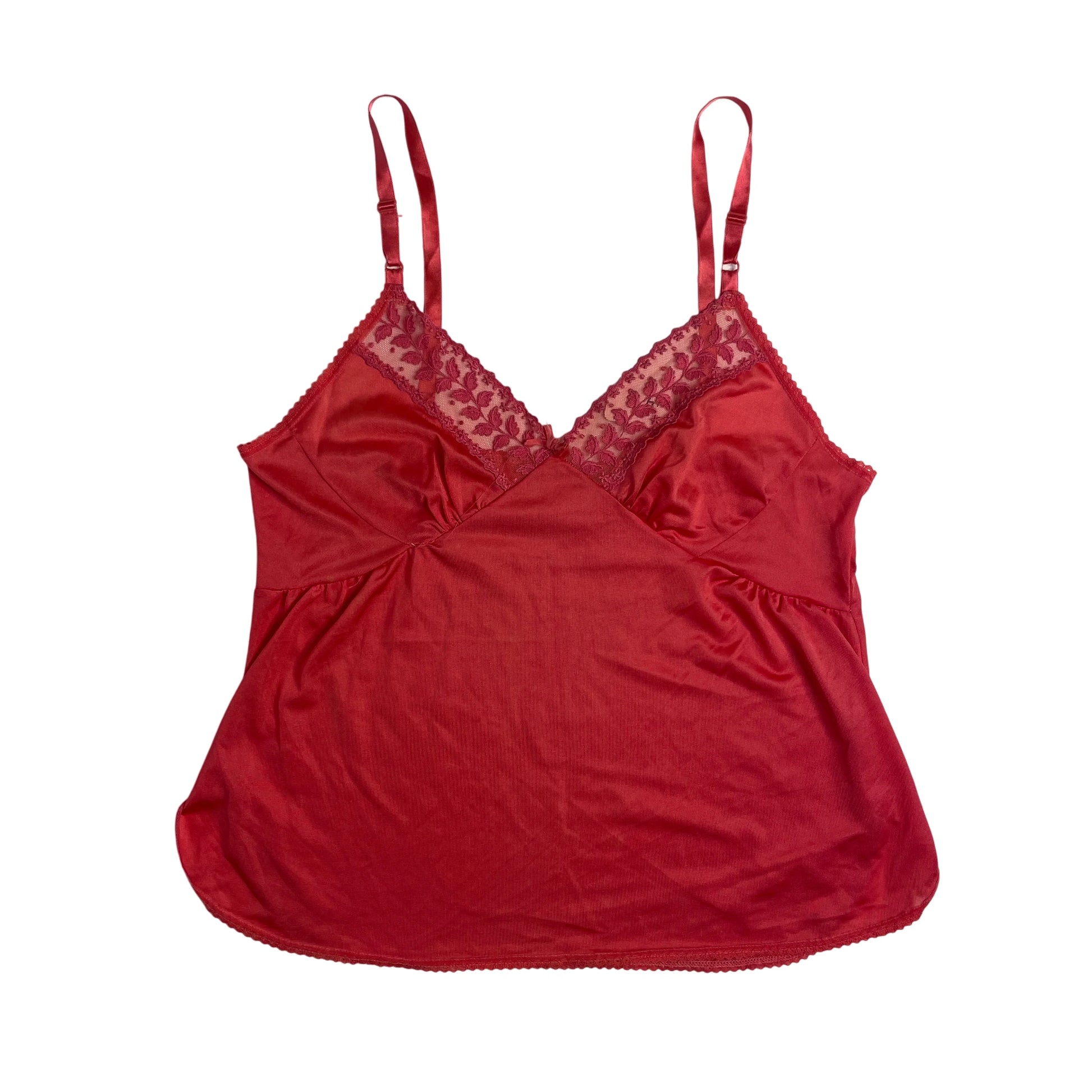 Vintage Coral Lace Top