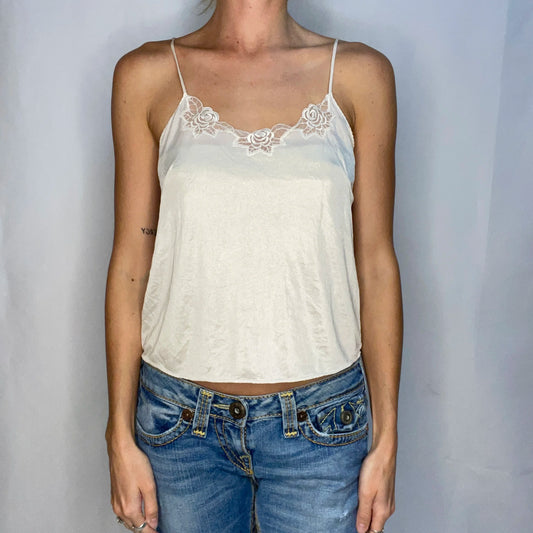 Vintage Cream Lace Top