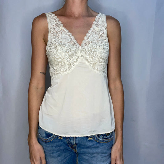 Vintage White Lace Top