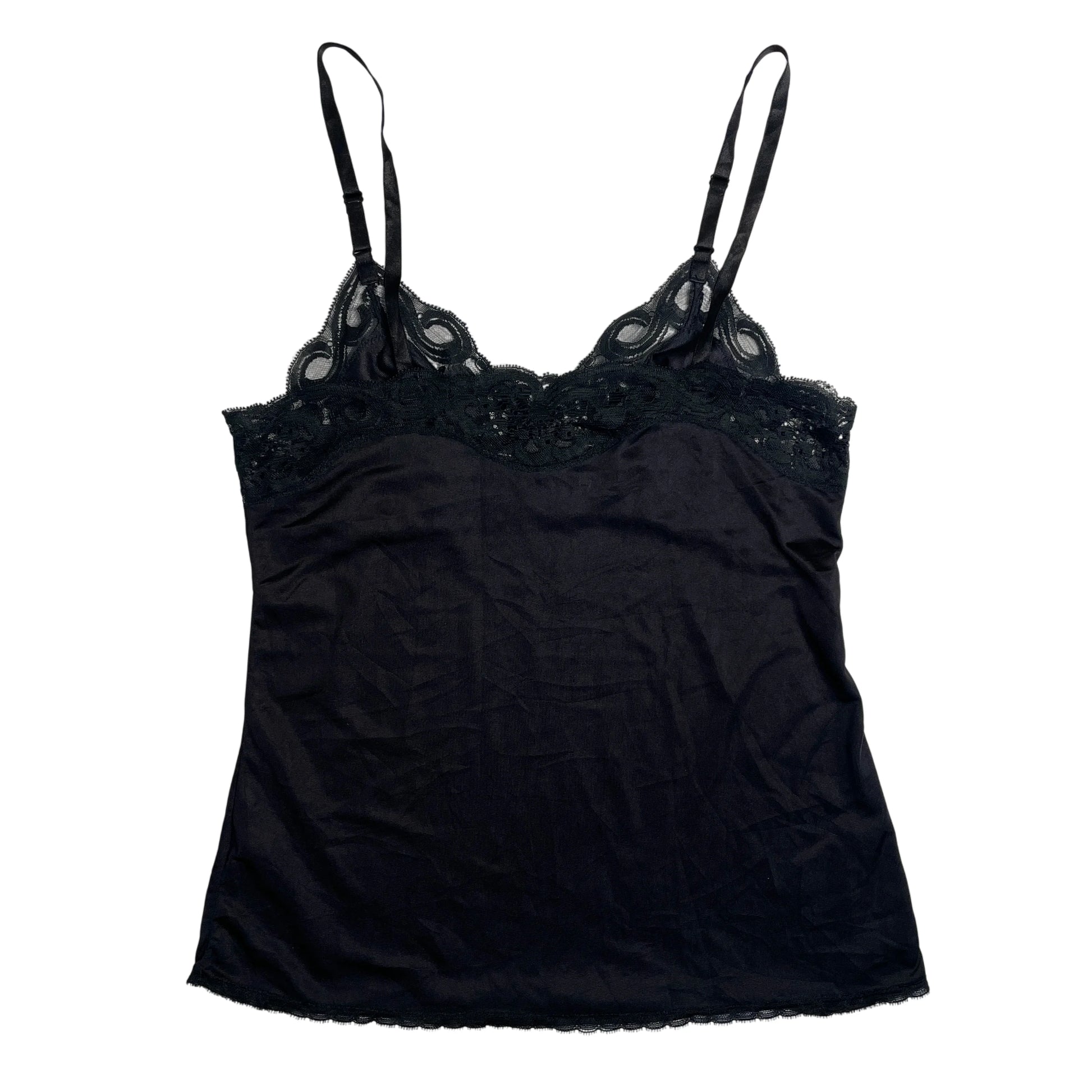 Vintage Black Lace Top