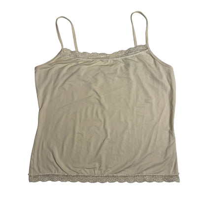 Vintage Beige Lace Top