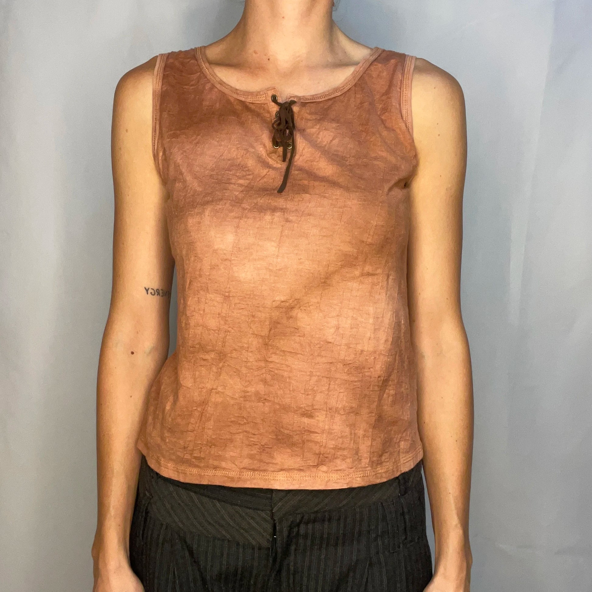 Vintage Brown Tank Top