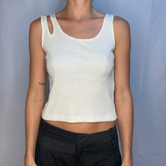 Vintage White Tank Top