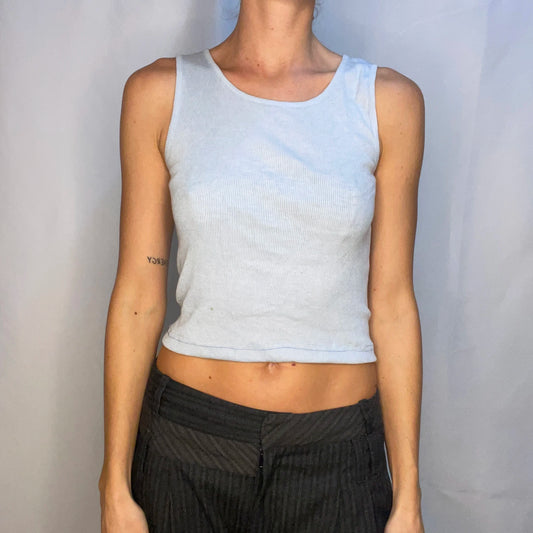 Vintage Blue Tank Top