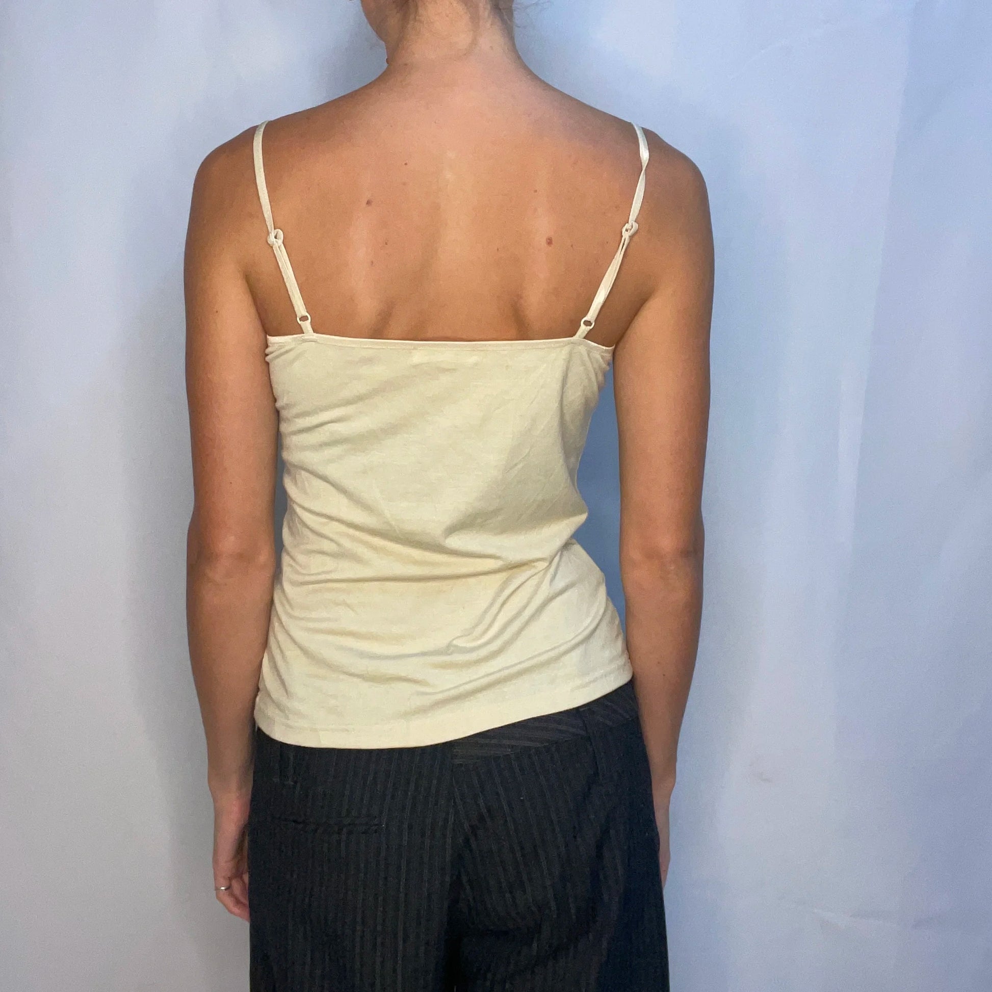 Vintage Beige Tank Top