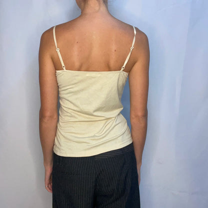 Vintage Beige Tank Top