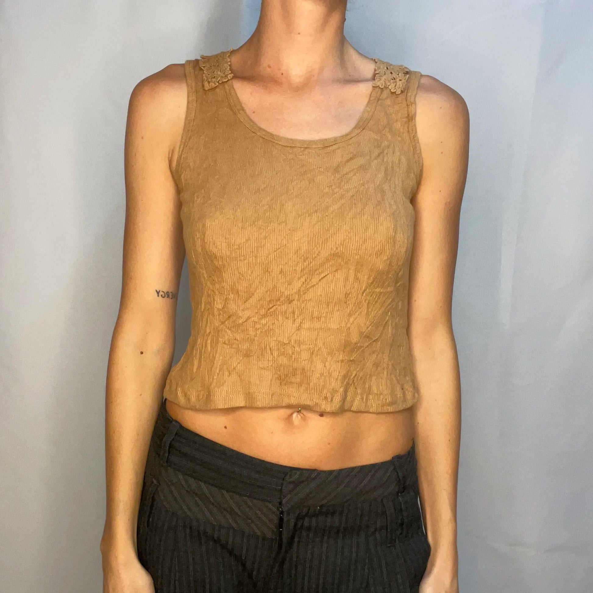 Vintage Brown Tank Top