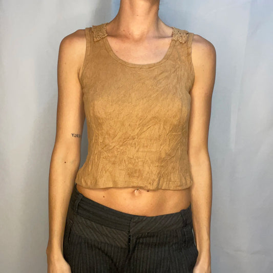 Vintage Brown Tank Top