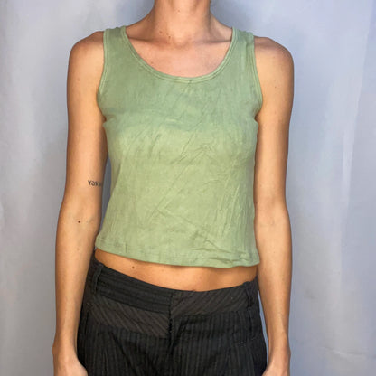 Vintage Green Tank Top