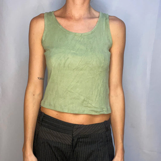 Vintage Green Tank Top