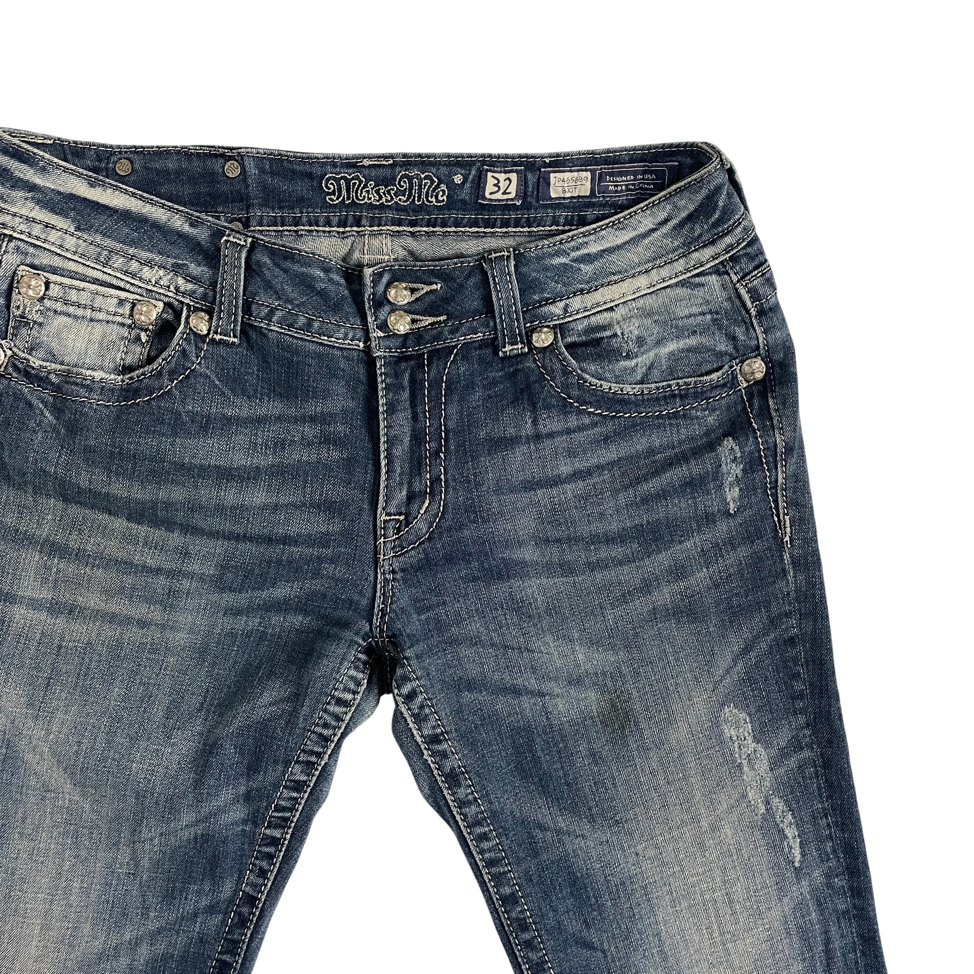 Vintage Miss Me Denim Low Rise Jeans