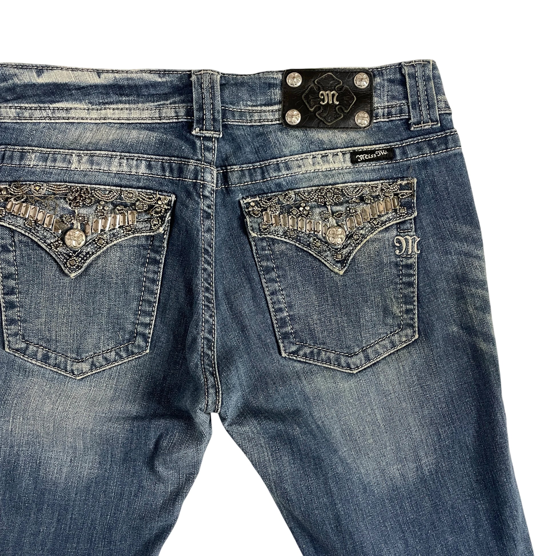 Vintage Miss Me Denim Low Rise Jeans