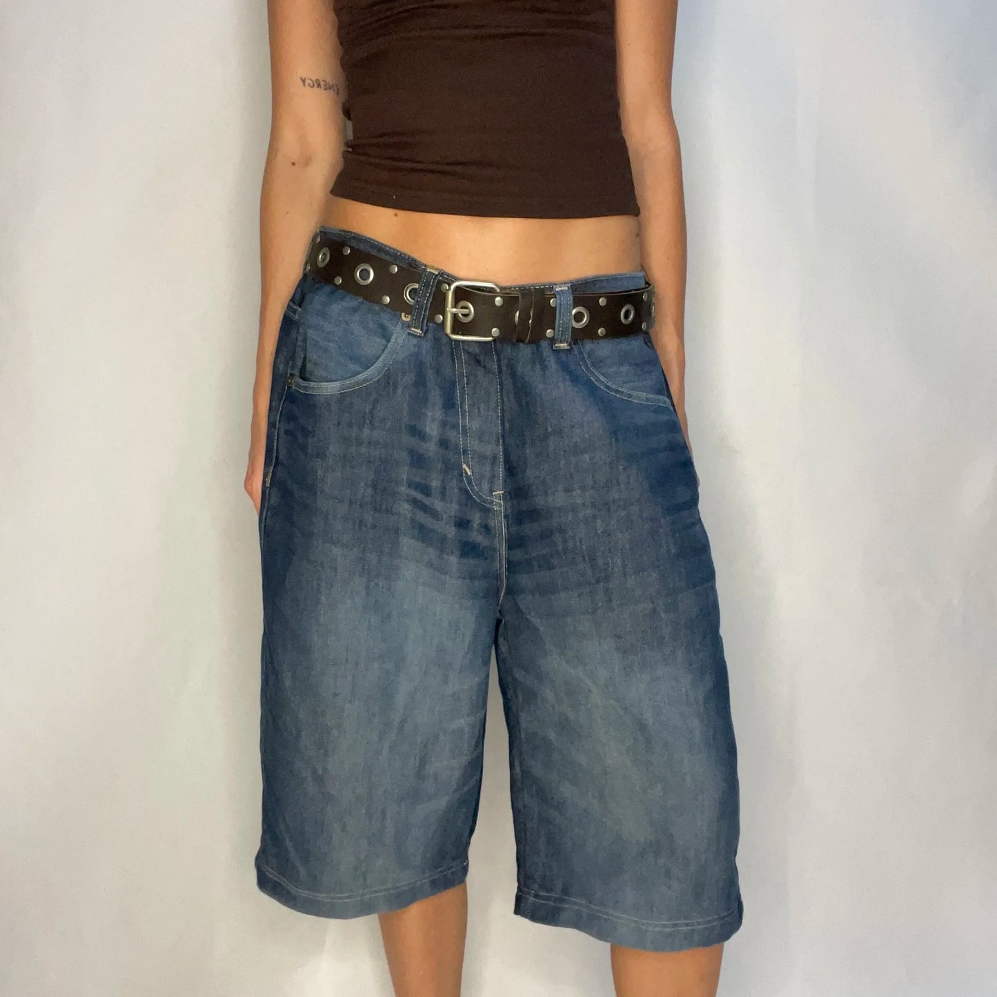 Vintage PD & C Denim Baggy Shorts