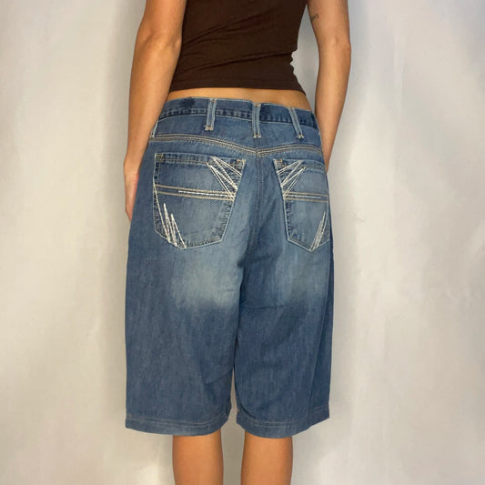 Vintage Cinch Denim Baggy Shorts