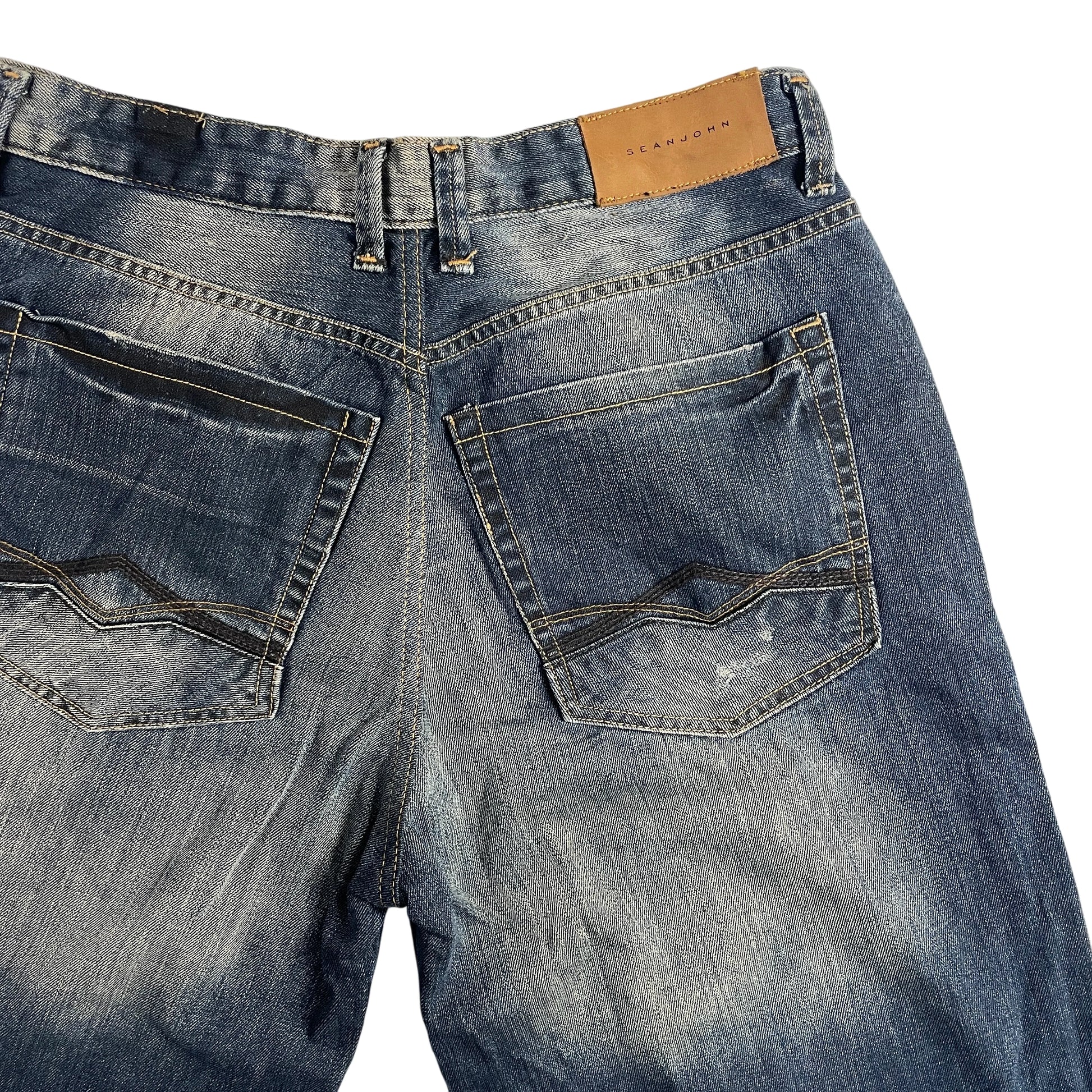 Vintage Sean John Denim Baggy Shorts