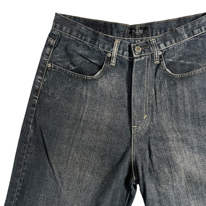 Vintage Denim Baggy Shorts