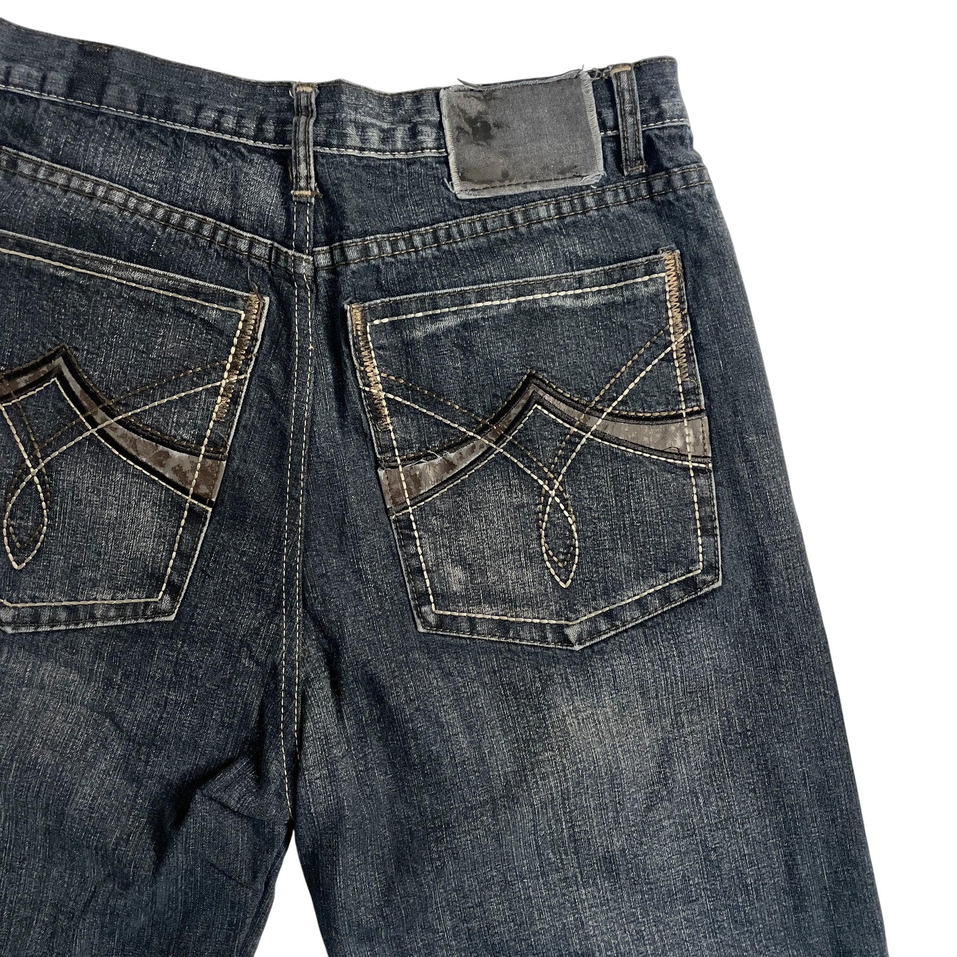 Vintage Denim Baggy Shorts