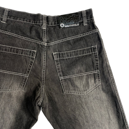 Vintage Southpole Black Denim Baggy Jeans