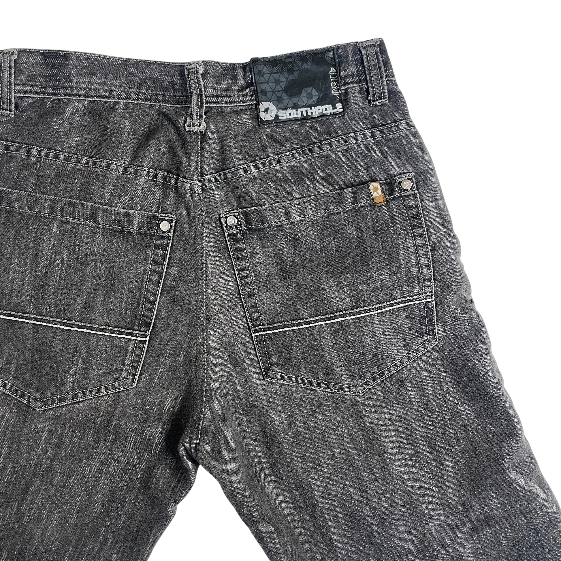 Vintage Southpole Black Denim Baggy Jeans