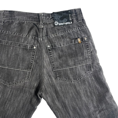 Vintage Southpole Black Denim Baggy Jeans