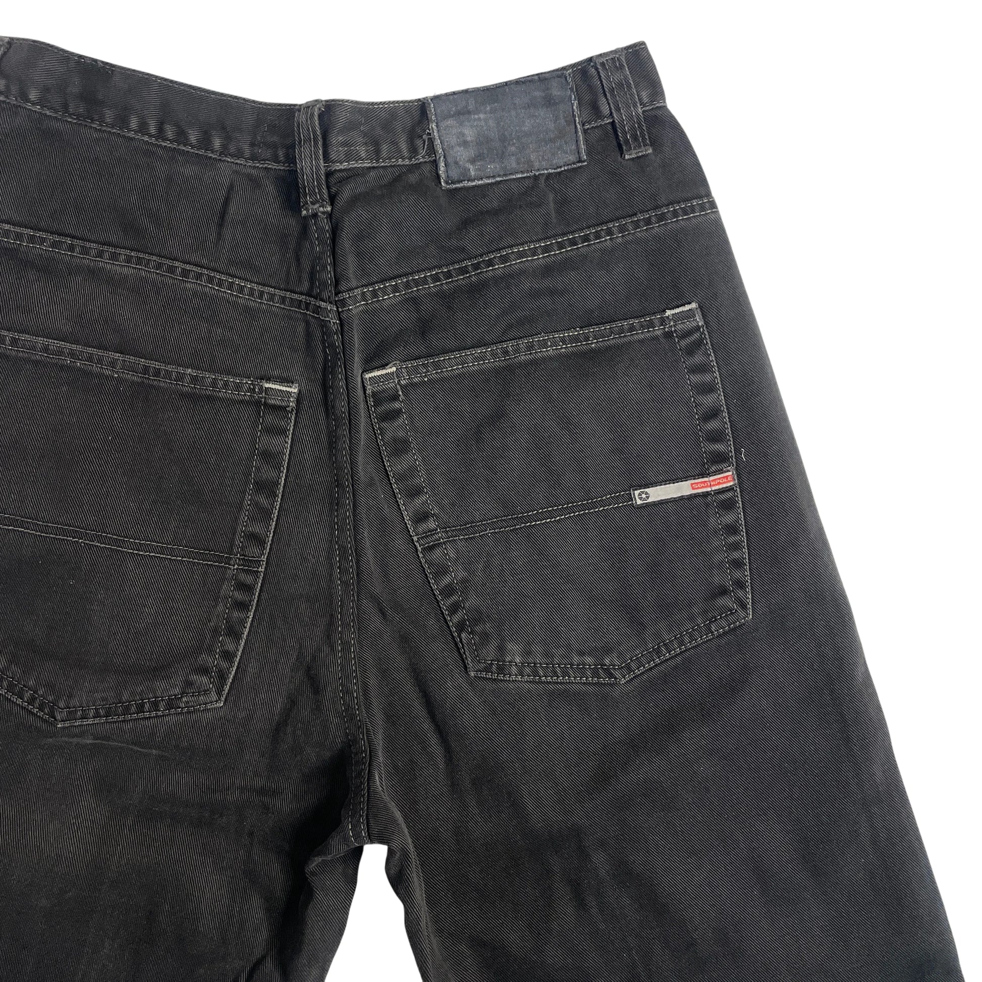 Vintage Southpole Black Denim Baggy Jeans