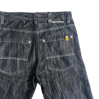 Vintage Southpole Black Denim Baggy Jeans