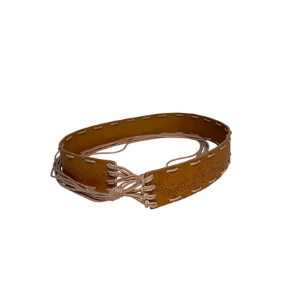 Vintage Brown Boho Belt