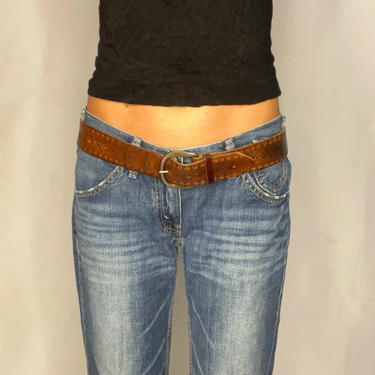 Vintage Brown Belt