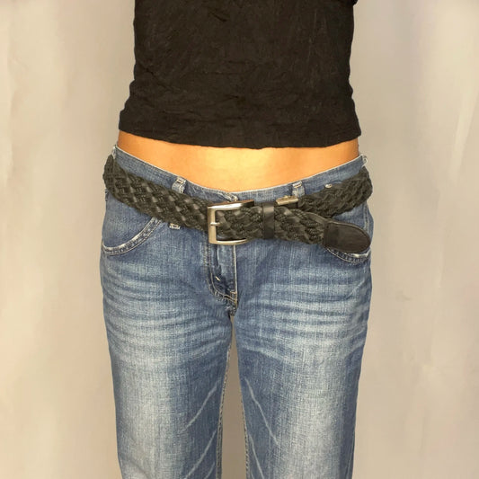Vintage Black Belt