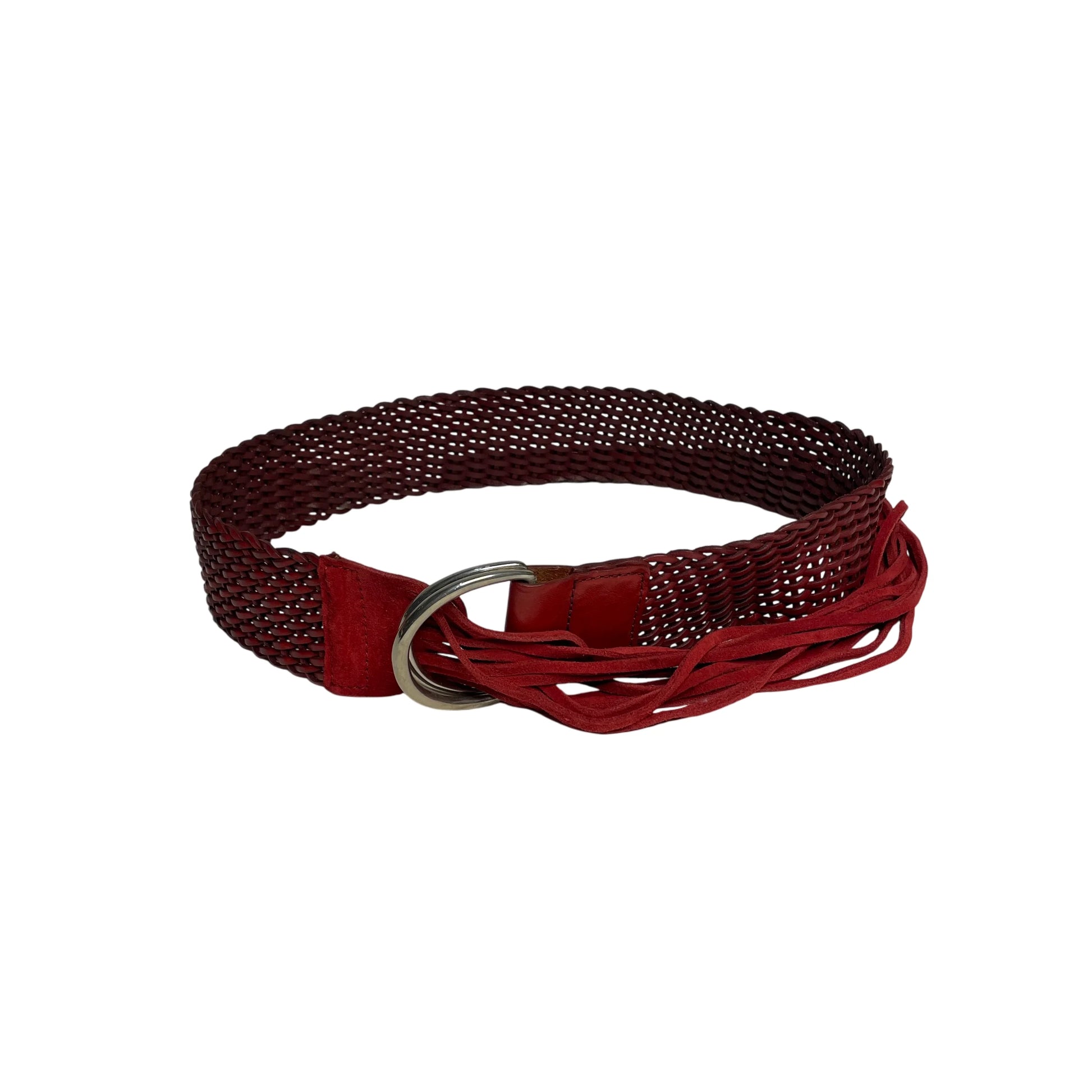 Vintage Red Boho Belt