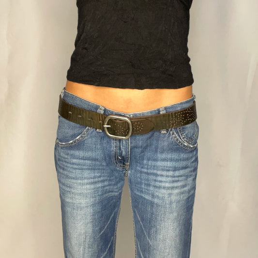 Vintage Green Belt