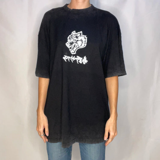 Vintage Black Naruto Shippuden T-Shirt