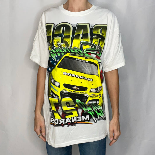 Vintage Race White T-shirt