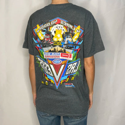 Vintage Four Wide Nationals Grey T-shirt