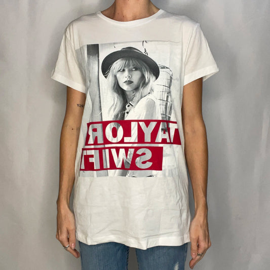 Vintage Taylor Swift White T-shirt