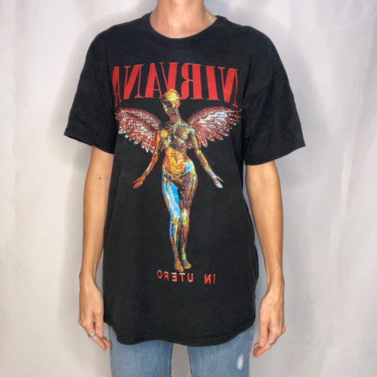 Vintage Nirvana Black T-shirt