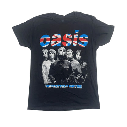 Vintage Oasis Black T-shirt