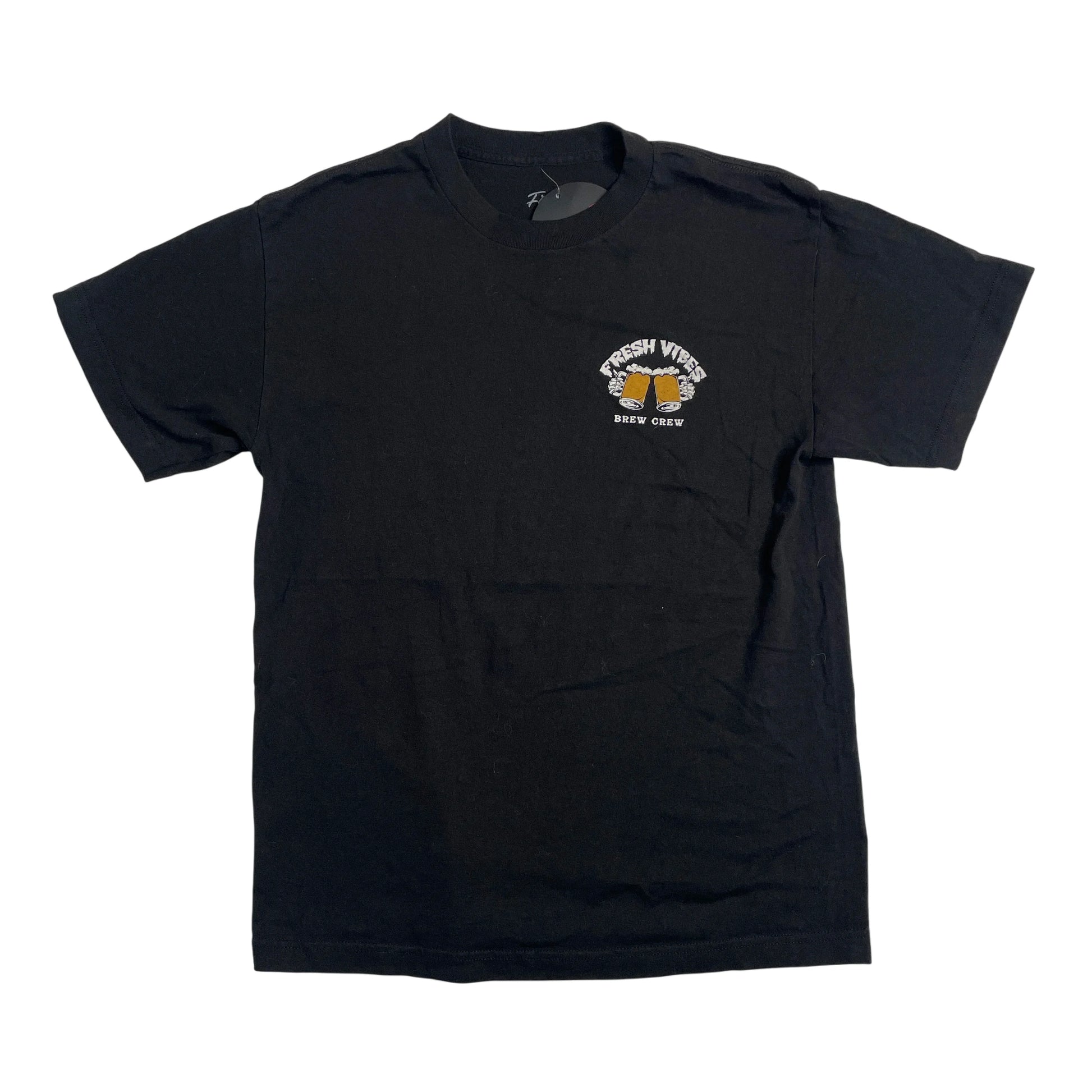 Vintage Fresh Vibes Black T-shirt