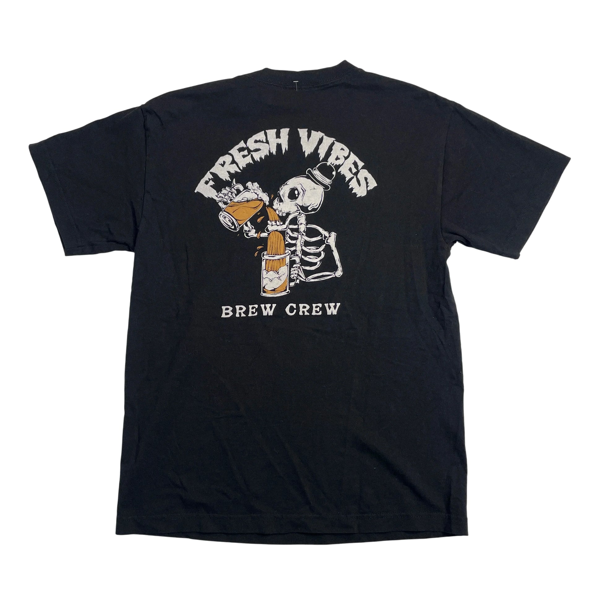 Vintage Fresh Vibes Black T-shirt