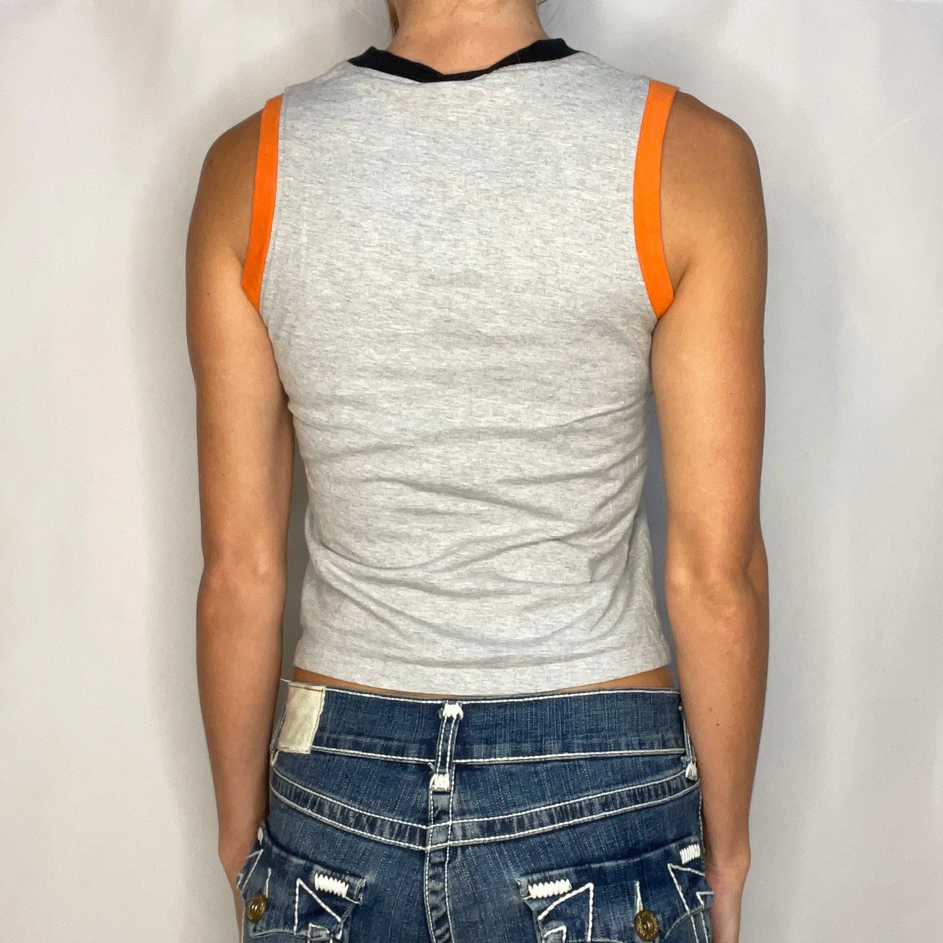 Vintage Harley-davidson Grey Tank Top